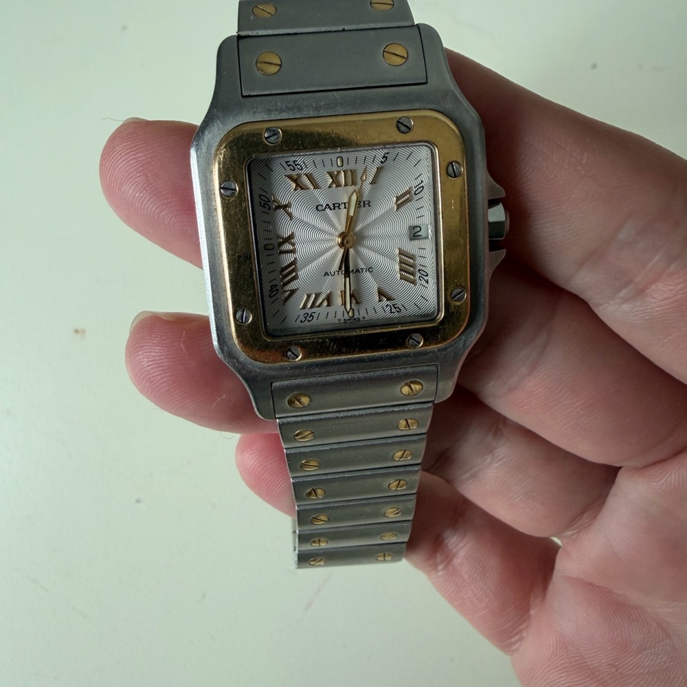Vintage Cartier Santos de Galbee - Picture 2 of 6
